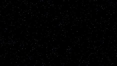 stars twinkling night sky realistic loop 4k