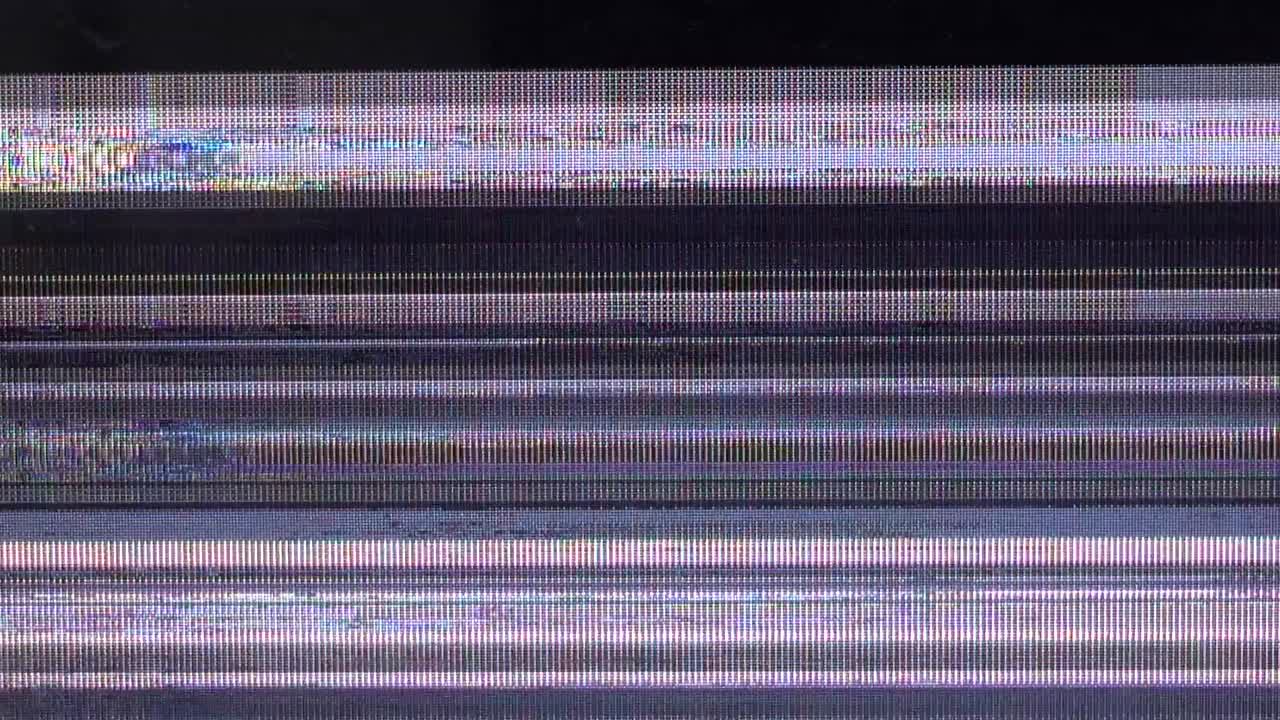 Bad television signal. Breakage of the monitor