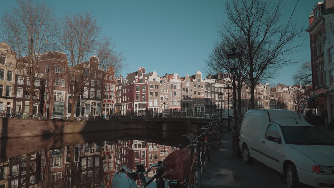 Amsterdam Canal Cityscape