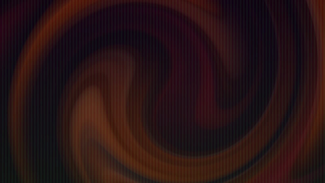 Central red-orange vortex emitting pulse, neon binary glyphs falling in columns, showing data flow