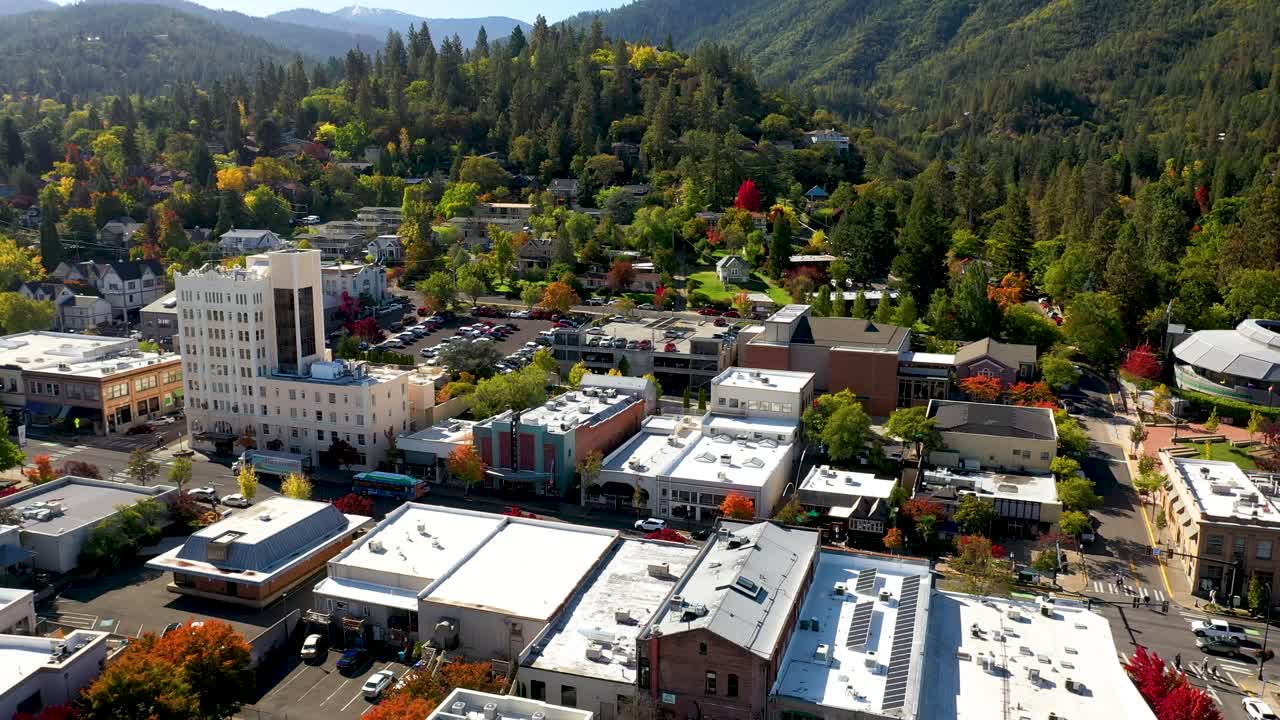 오리건 주 애쉬랜드의 조감도
