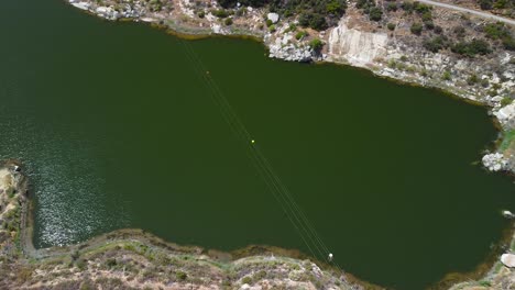 Vista-De-Dron-Del-Lago-Barrett