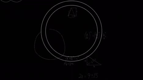 Animation-of-mathematical-equations-over-circles