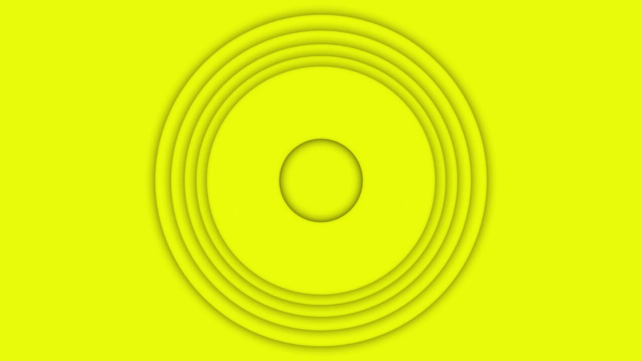 fondo de círculos concéntricos amarillos
