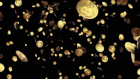 4k loop 3d cryptocurrency bitcoin trade bitcoin virtual currency stock market digital coin