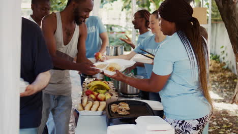 non-profit group provides hunger relief