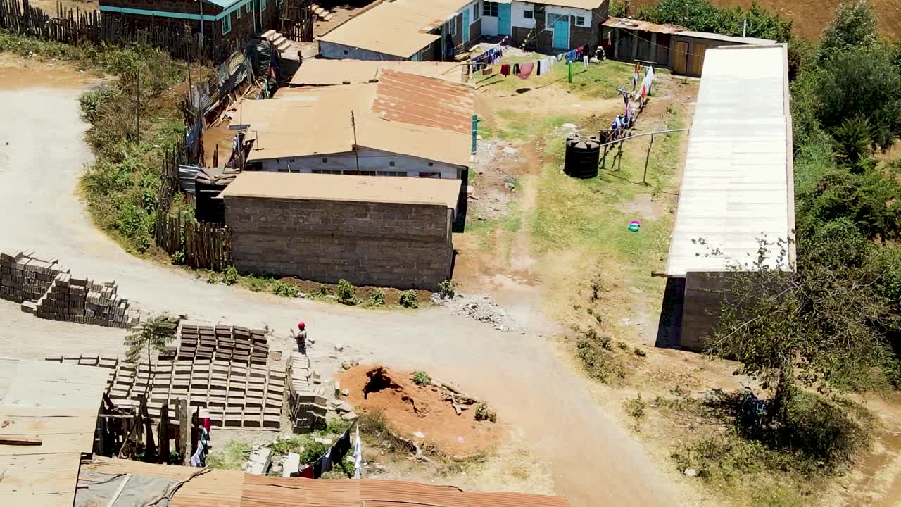 케냐의 시골 마을