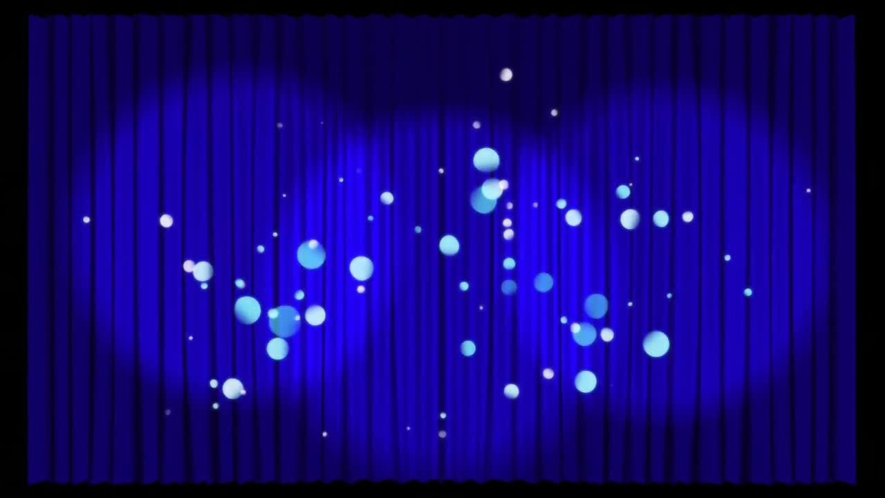 무대에서 움직이는 스의 애니메이션