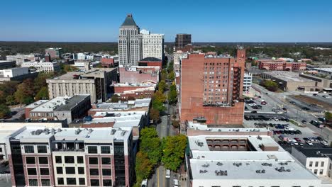 Innenstadt-Von-Greensboro,-North-Carolina