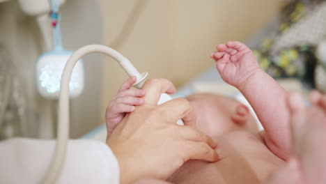 ultrasound scan of a baby