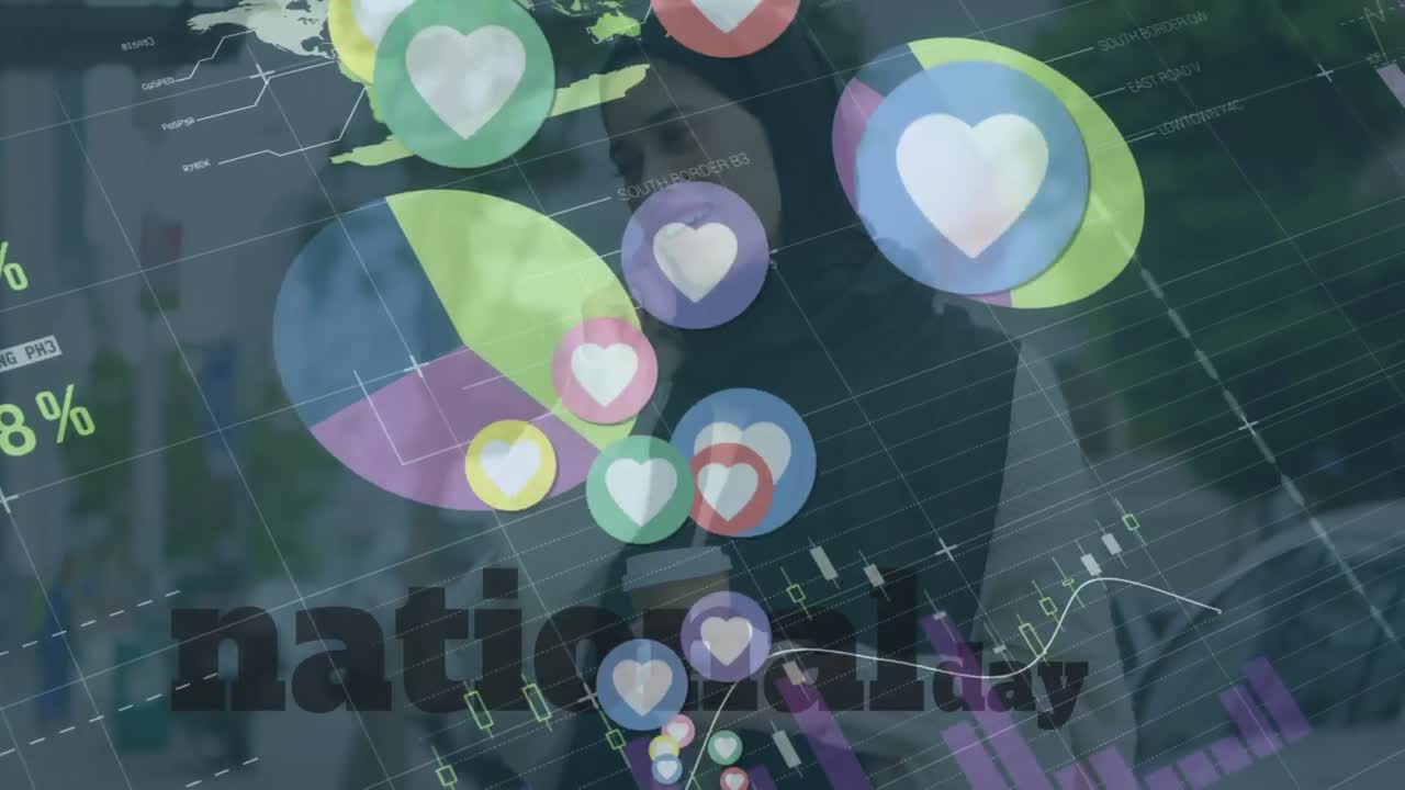 데이터 처리 및 국가 피자 날 - 무슬림 여성