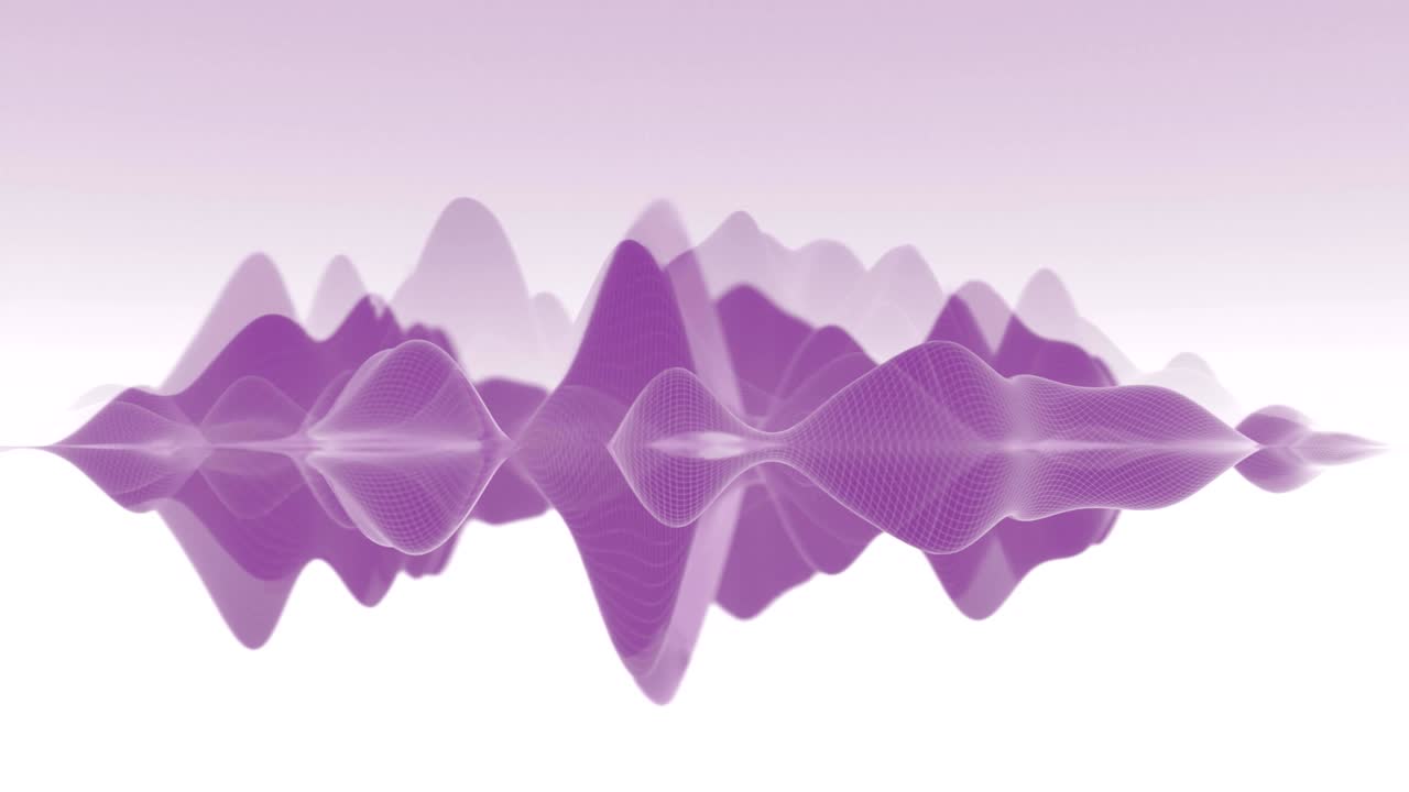 forma de onda ondulada abstracta de 4k