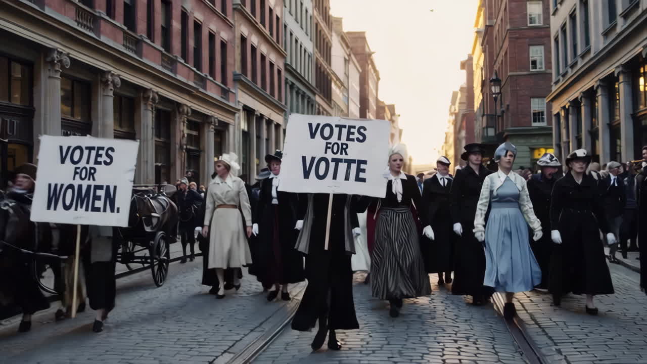 Women's Suffrage Protest March