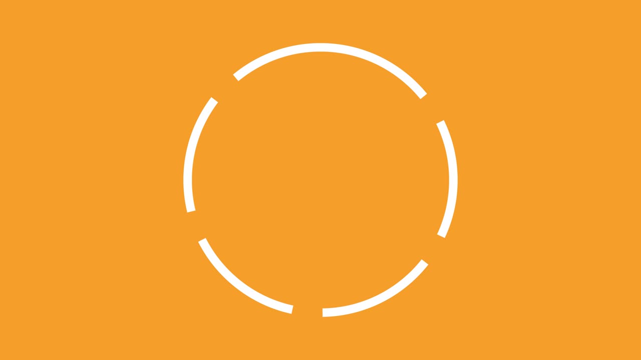 rotación del círculo división pop animación gráficos de movimiento