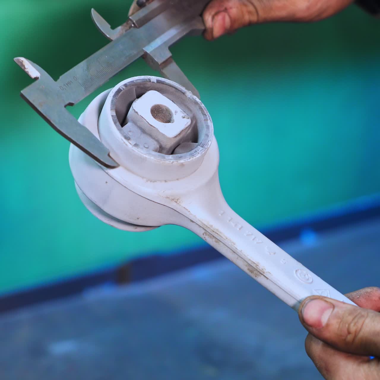 Industrial engineering measuring. Innovation construction measurement