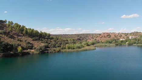 natural park of lagunas de ruidera in spain