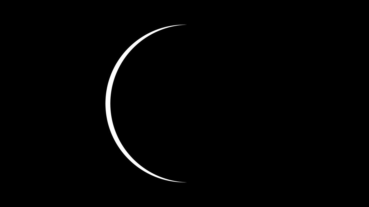 animación del círculo elementos de forma animación con luma mate opcional 4k