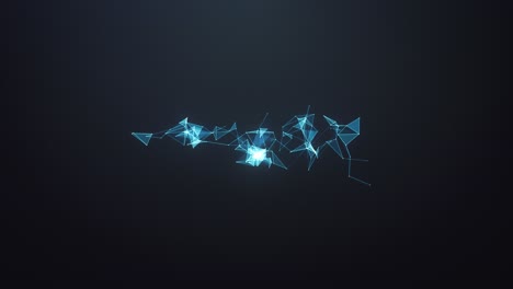 Technology-Polygonal-Network-Shape-On-Dark-Background