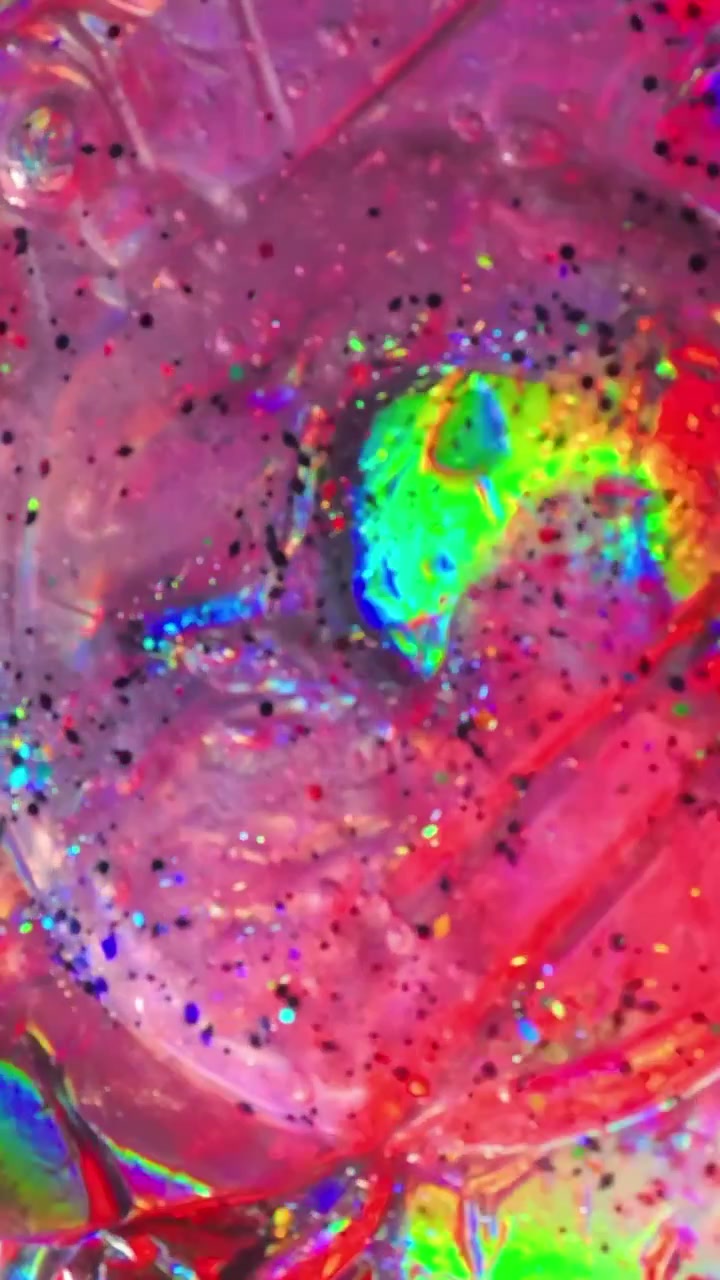 Texture glitterata iridescente astratta