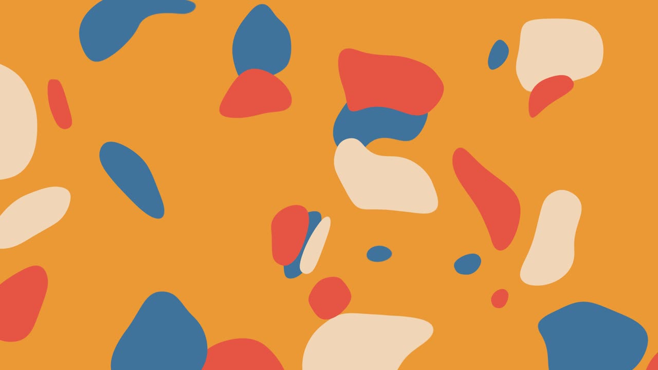 fondo de garabateo dibujado a mano en color pastel