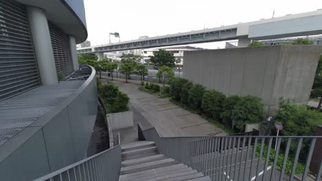 tokyo toyosu pedestrian deck 2022