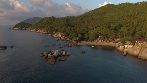 golden hour coastline