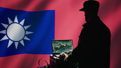 taiwanese army communication systems operator manages broadcasting networks