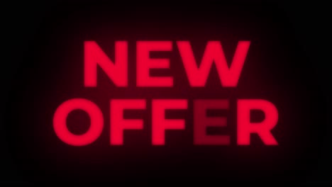 new offer