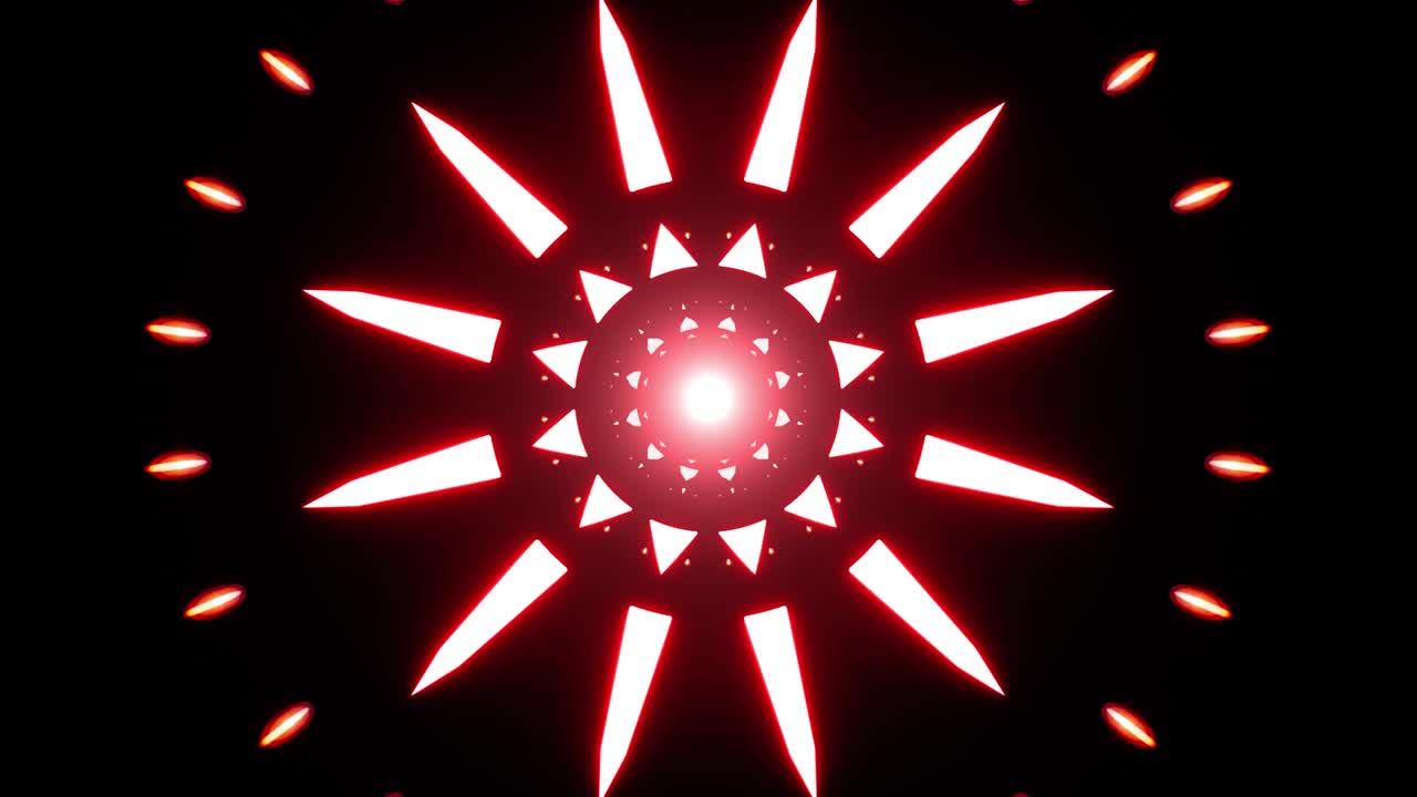 빛나는 은 태양 모양 빛 효과