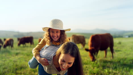 family, farm and fun with a girl