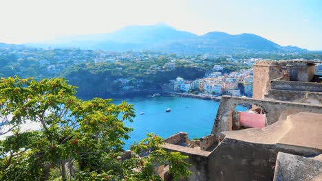 yachts around ischia