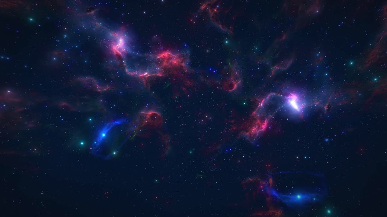 Captivating 4k CG Space Animation