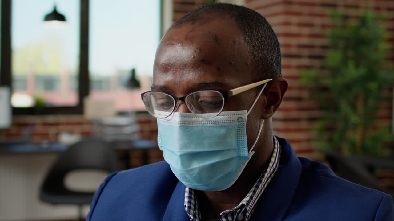 Thoughtful specialist brainstorming ideas about research report