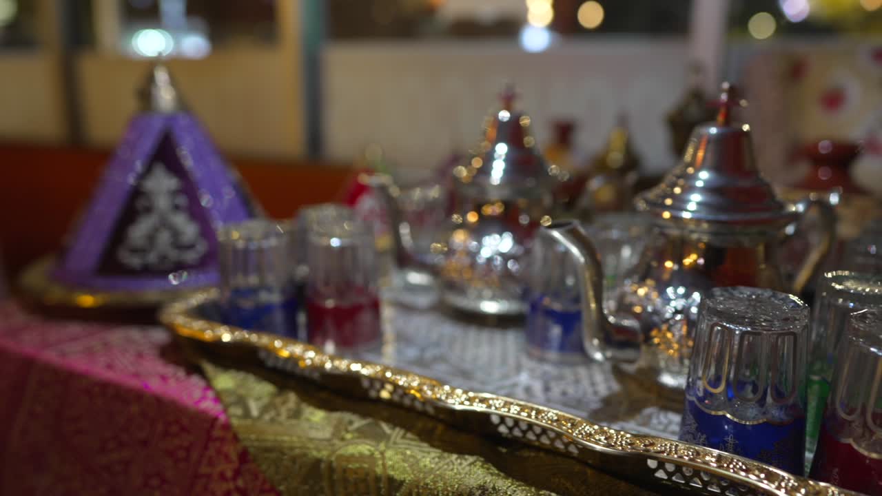 sartén para la cena marroquí