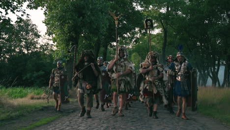 roman legion marching