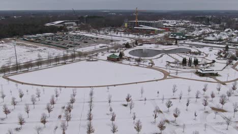 bentonville,  arkansas orchard park snow day