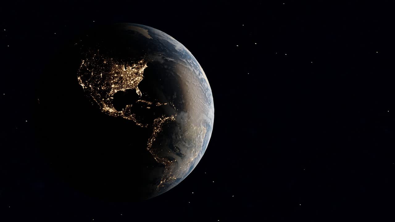 The Twilight Glow: Earth's Nighttime Splendor