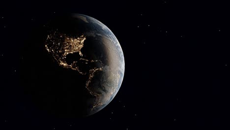 the twilight glow: earth's nighttime splendor