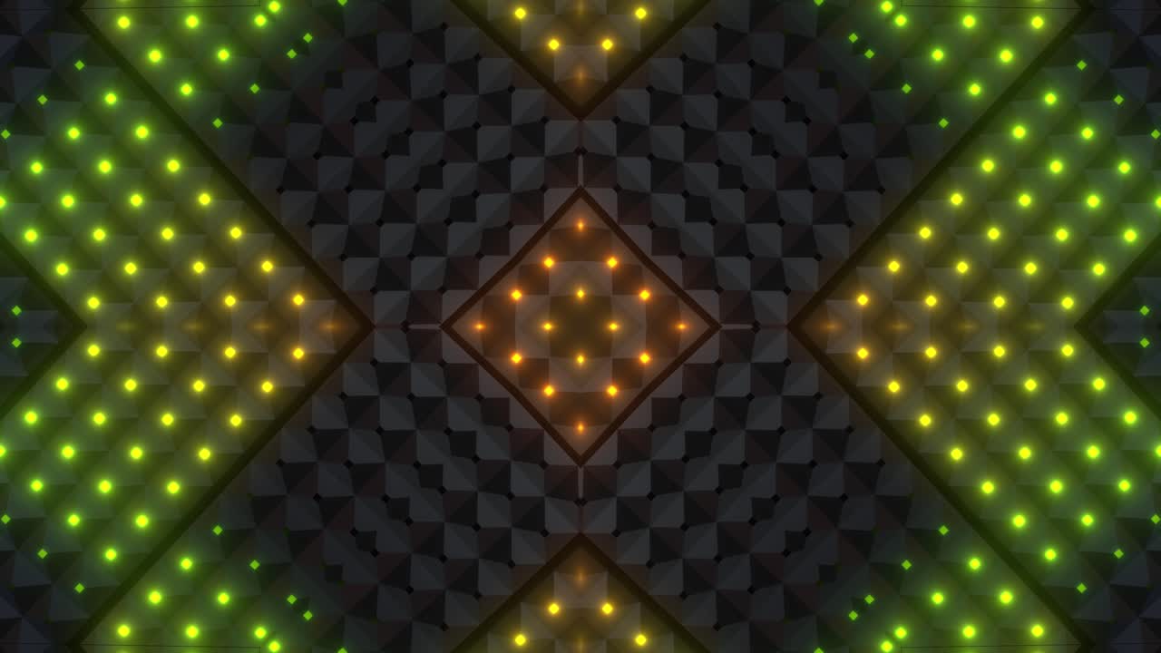 Abstract Light Show Pattern