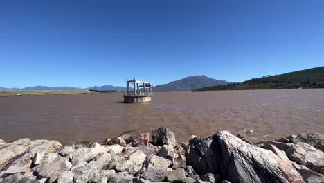 Pump-station-in-large-dam