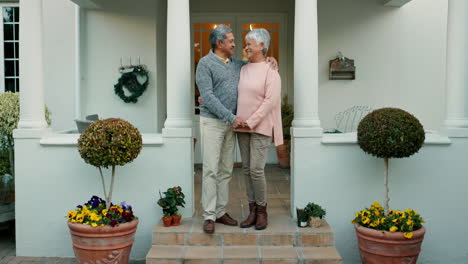 new house, elderly couple love