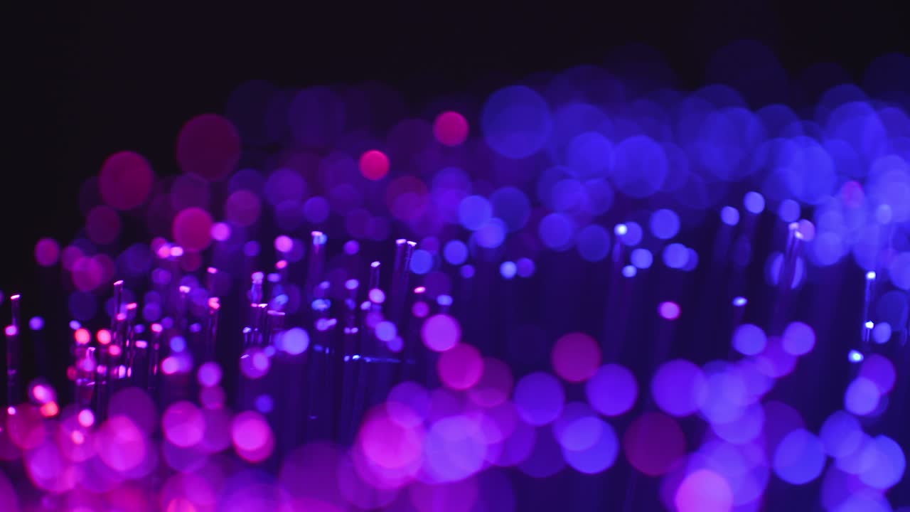 tiro macro de fibra óptica 23