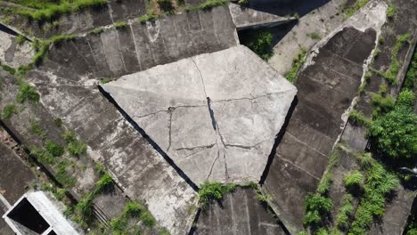 bunker desde arriba en leon nicaragua
