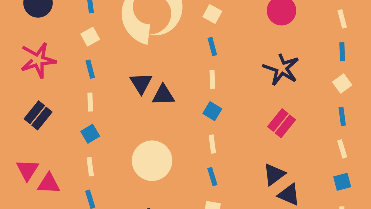 diseño plano fondo naranja