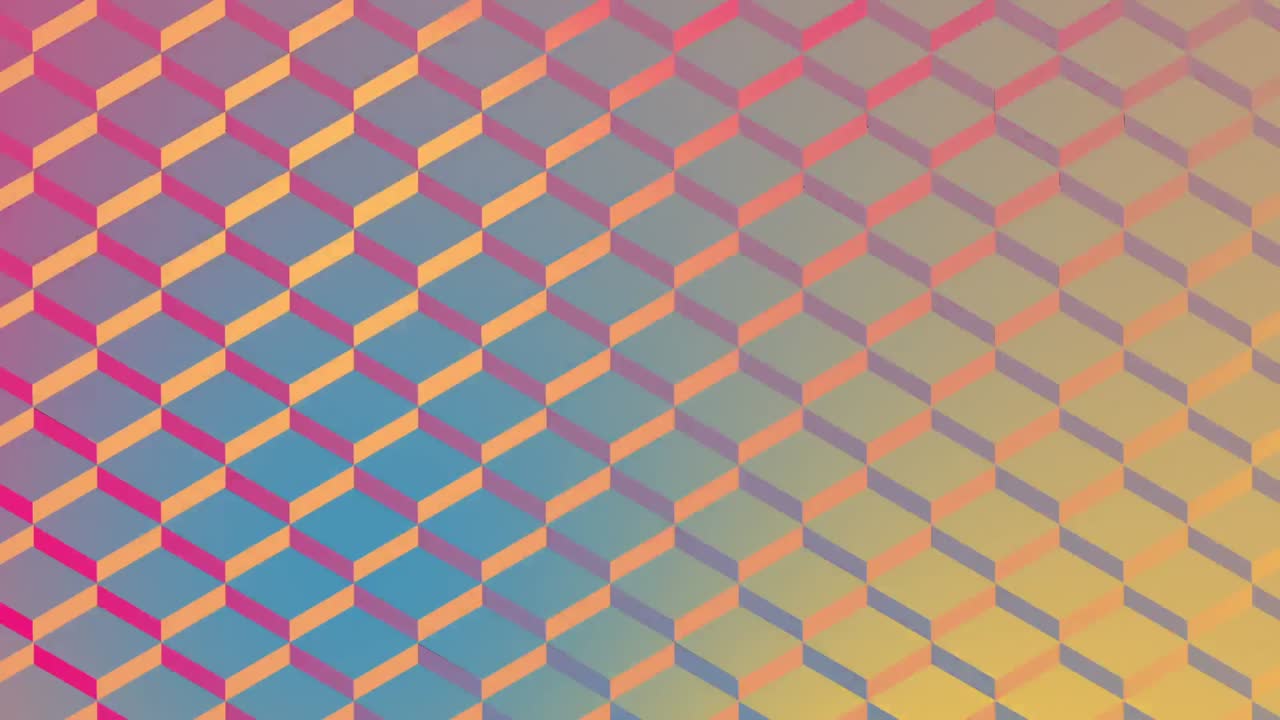 Digital generated video of wire mesh fence