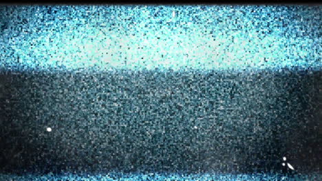 animation of distressed vintage film with flickering grains of noise