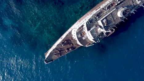 Drohnenaufnahmen-Vom-Schiffswrack-Al-Fahad-In-Jeddah,-Saudi-Arabien