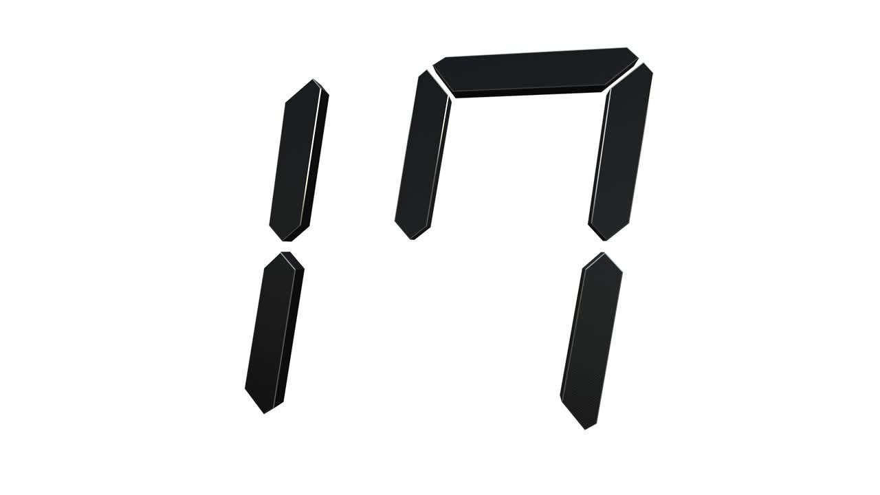 20에서 1까지 카운트다운 루프