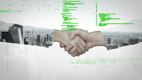 códigos de apretón de manos y programas