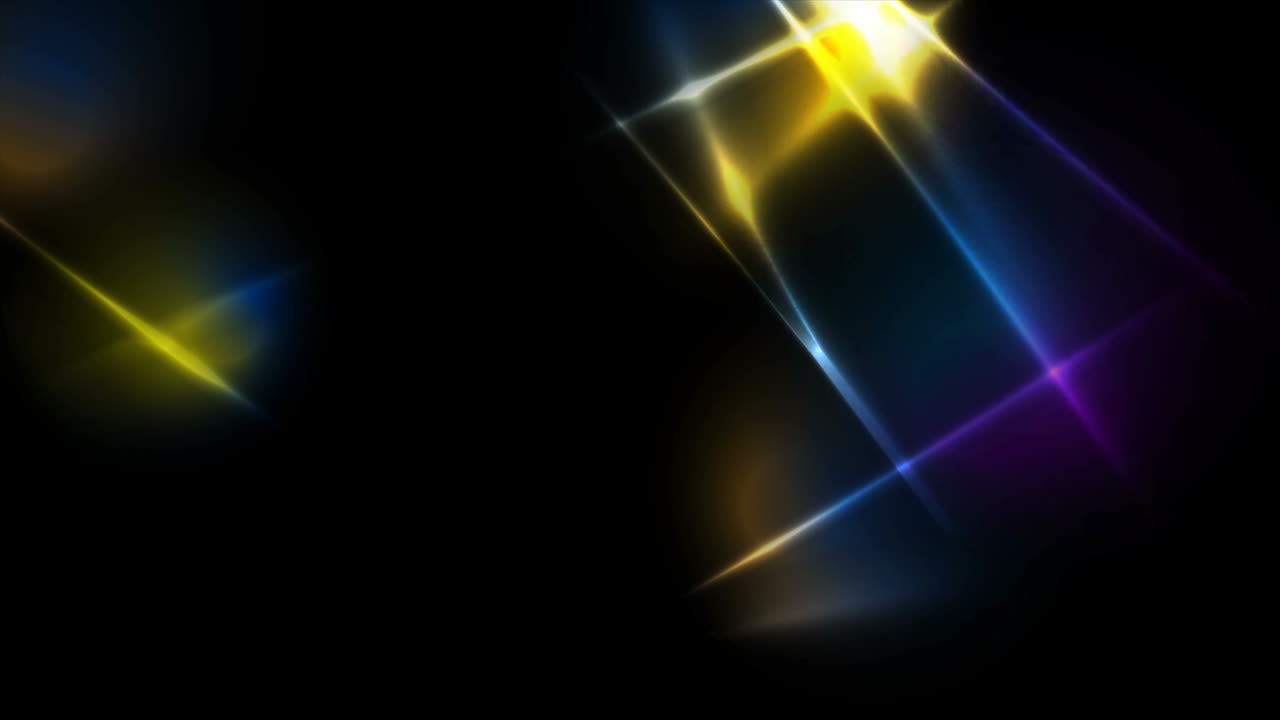 Sfondo animato astratto e colorato con spettacolo laser al neon